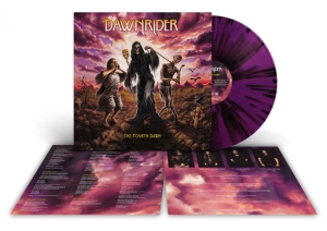 Dawnrider - Fourth Dawn The (Purple Splatter Vi in der Gruppe VINYL / Kommande / Hårdrock bei Bengans Skivbutik AB (5656041)