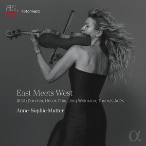 Anne-Sophie Mutter - East Meets West in der Gruppe CD / Kommande / Klassiskt bei Bengans Skivbutik AB (5656119)