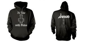 Venom - Hood - At War With Satan (Xxxl) Whi in der Gruppe MERCHANDISE / Kapuzenpullover / Nyheter / Hårdrock bei Bengans Skivbutik AB (5656164)
