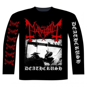 Mayhem - L/S Deathcrush (L) in der Gruppe MERCHANDISE / T-shirt / Kommande / Hårdrock bei Bengans Skivbutik AB (5656580)