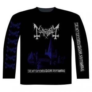 Mayhem - L/S De Mysteriis Dom Sathanas (L) in der Gruppe MERCHANDISE / T-shirt / Kommande / Hårdrock bei Bengans Skivbutik AB (5656584)