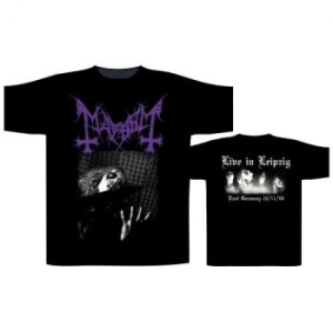 Mayhem - T/S Live In Lepizig (M) in der Gruppe MERCHANDISE / T-shirt / Kommande / Hårdrock bei Bengans Skivbutik AB (5656589)