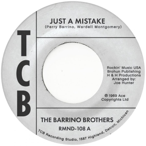 Barrino Brothers The - Just A Mistake / I'll Take My Flowe in der Gruppe VINYL / Kommande / RnB-Soul bei Bengans Skivbutik AB (5656693)