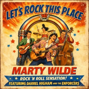 Marty Wilde - Let's Rock This Place - Vinyl Editi in der Gruppe VINYL / Kommande / Pop-Rock bei Bengans Skivbutik AB (5656813)