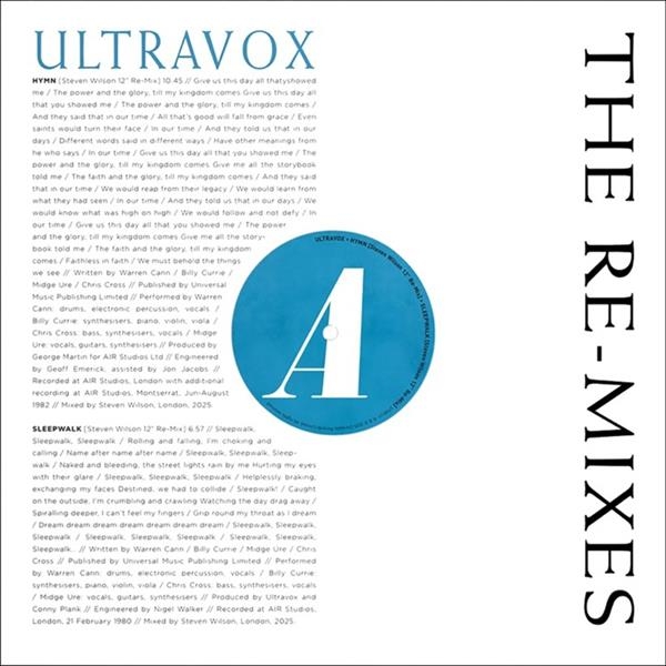Ultravox - The Re-Mixes in der Gruppe UNSERE TIPPS / Record Store Day / RSD 2026 bei Bengans Skivbutik AB (5657186)