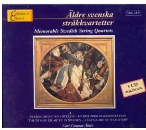 Diverse Stråkkvartetter - Äldre Svenska Stråkkvartetter Box in der Gruppe CD / Bestseller bei Bengans Skivbutik AB (5657352)