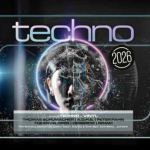 Various Artists - Techno 2026 - Vinyl Edition in der Gruppe VINYL / Kommande / Pop-Rock bei Bengans Skivbutik AB (5657370)