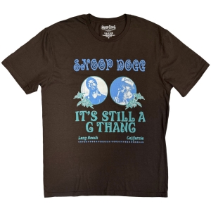 Snoop Dogg - Thang Uni Brown T-Shirt in der Gruppe MERCHANDISE / T-shirt / Nyheter / Hip Hop-Rap bei Bengans Skivbutik AB (5657658r)