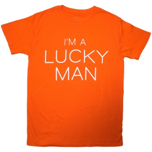 Richard Ashcroft - Lucky Man Uni Orange T-Shirt in der Gruppe MERCHANDISE / T-shirt / Nyheter / Pop-Rock bei Bengans Skivbutik AB (5657719r)