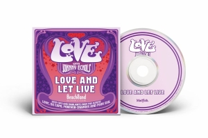 Love With Johnny Echols - Love & Let Live - Live At The Beach in der Gruppe CD / Kommande / Pop-Rock bei Bengans Skivbutik AB (5657897)