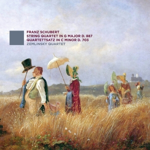 Zemlinsky Quartet - Franz Schubert: String Quartets D.887, D.703 in der Gruppe CD / Kommande / Klassiskt bei Bengans Skivbutik AB (5657970)