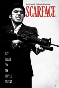 Movie Poster - Scarface - Say Hello To My Little Friend (91,5 X 61 Cm) in der Gruppe MERCHANDISE / Poster / TV-serie bei Bengans Skivbutik AB (5658050)
