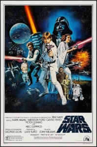 Movie Poster - Star Wars Episode 4 New Hope Style (91,5 X 61 Cm) in der Gruppe MERCHANDISE / Poster / TV-serie bei Bengans Skivbutik AB (5658056)