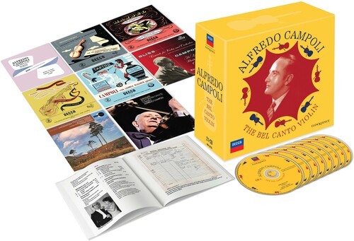Alfredo Campoli - The Bel Canto Violin in der Gruppe CD / Bestseller bei Bengans Skivbutik AB (5658378)