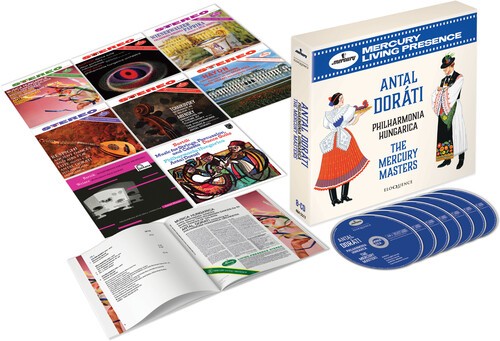 Antal Dorati Philharmonia Hurgaric - The Mercury Masters in der Gruppe CD / Bestseller bei Bengans Skivbutik AB (5658389)