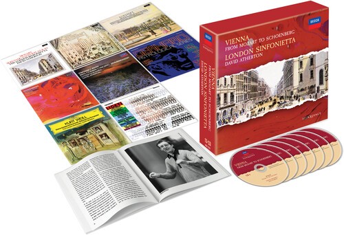 London Sinfonietta David Atherton - Vienna - From Mozart To Shoenberg in der Gruppe CD / Klassiskt bei Bengans Skivbutik AB (5658394)
