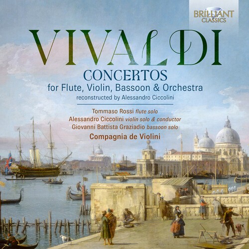 Antonio Vivaldi - Concertos For Flute, Violin, Bassoo in der Gruppe CD / Klassiskt bei Bengans Skivbutik AB (5658485)