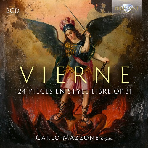 Louis Vierne - 24 Pieces En Style Libre, Op. 31 in der Gruppe CD / Klassiskt bei Bengans Skivbutik AB (5658488)