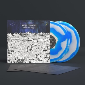 Father John Misty - Pure Comedy (10th Anniversary Blue & White 2LP) in der Gruppe VINYL / Kommande / Pop-Rock bei Bengans Skivbutik AB (5658500)
