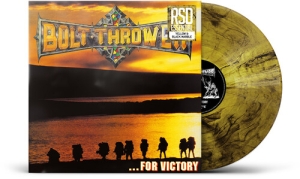 Bolt Thrower - ...For Victory (Yellow & Black Marble Vinyl) (Rsd Essential) in der Gruppe VINYL / Kommande / Hårdrock bei Bengans Skivbutik AB (5658558)