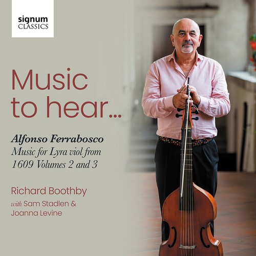 Alfonso Ferrabosco Ii - Music To Hear - Music For Lyra Viol in der Gruppe UNSERE TIPPS / Freitagsveröffentlichungen / 2026-04-17 bei Bengans Skivbutik AB (5658606)