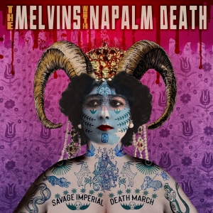 Melvins With Napalm Death - Savage Imperial Death March in der Gruppe VINYL / Kommande / Hårdrock bei Bengans Skivbutik AB (5658651)