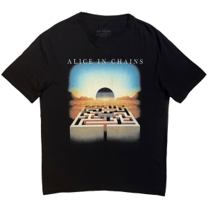 Alice In Chains - Maze Scape Uni Bl T-Shirt in der Gruppe MERCHANDISE / T-shirt / Nyheter / Pop-Rock bei Bengans Skivbutik AB (5658947r)