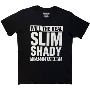 Eminem - Please Stand Up Uni Bl T-Shirt in der Gruppe MERCHANDISE / T-shirt / Nyheter / Hip Hop-Rap bei Bengans Skivbutik AB (5658961r)