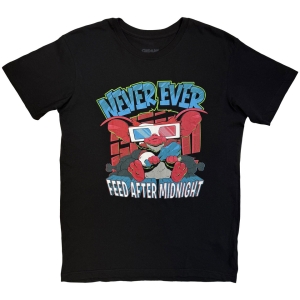 Gremlins - Never Ever Feed After Midnight Uni Bl T-Shirt in der Gruppe MERCHANDISE / T-shirt / Nyheter / Film-Musikal bei Bengans Skivbutik AB (5658969r)