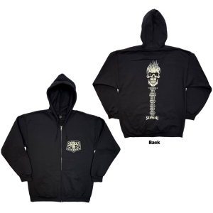 Sum 41 - Tour 24 Pt.2 Pocket Logo & Skull Uni Bl Zip Hoodie in der Gruppe MERCHANDISE / Kapuzenpullover / Nyheter / Punk bei Bengans Skivbutik AB (5658981r)
