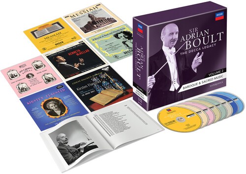 Sir Adrian Boult - Decca Legacy, Vol. 2 - Baroque & Sa in der Gruppe CD / Klassiskt bei Bengans Skivbutik AB (5658995)