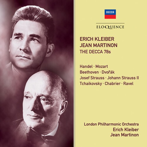 Erich Kleiber & Jean Martinon - The Decca 78S in der Gruppe CD / Klassiskt bei Bengans Skivbutik AB (5659013)