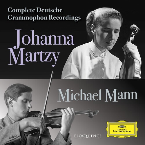 Johanna Martzy Michael Mann - Complete Dg Recordings in der Gruppe CD / Klassiskt bei Bengans Skivbutik AB (5659026)