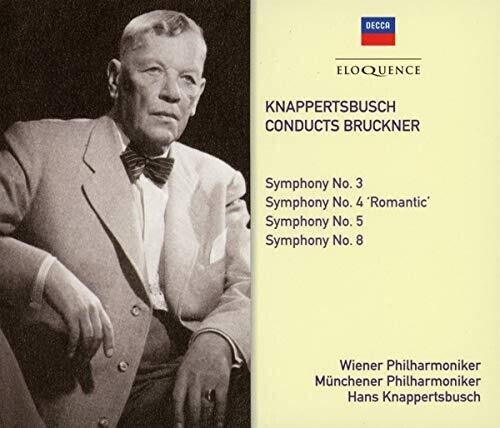Anton Bruckner - Symphonies Nos. 3, 4, 5 & 8 in der Gruppe CD / Klassiskt bei Bengans Skivbutik AB (5659037)