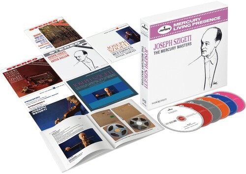 Joseph Szigeti - The Mercury Masters in der Gruppe CD / Bestseller bei Bengans Skivbutik AB (5659046)
