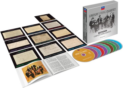 Beethoven Ludwig Van - Complete String Quartets in der Gruppe CD / Bestseller bei Bengans Skivbutik AB (5659052)