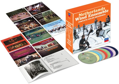 Netherlands Wind Ensemble - Complete Philips Recordings in der Gruppe CD / Bestseller bei Bengans Skivbutik AB (5659057)