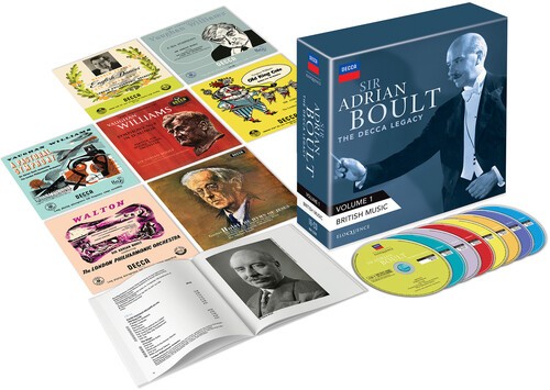 Sir Adrian Boult - Decca Legacy, Vol. 1 - British Musi in der Gruppe CD / Klassiskt bei Bengans Skivbutik AB (5659058)