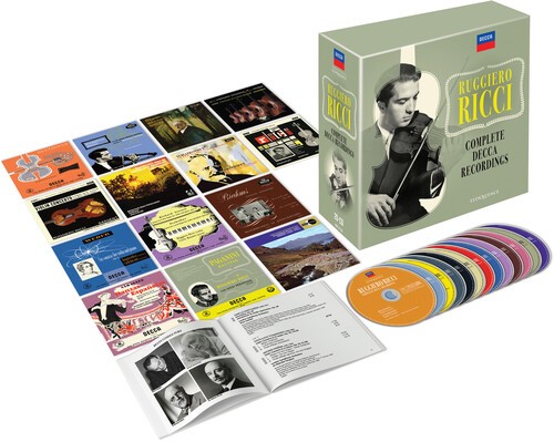 Ruggiero Ricci - Complete Decca Recordings in der Gruppe CD / Bestseller bei Bengans Skivbutik AB (5659060)