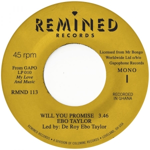 Ebo Taylor - Will You Promise / Maye Omama in der Gruppe VINYL / Kommande / World Music bei Bengans Skivbutik AB (5659613)