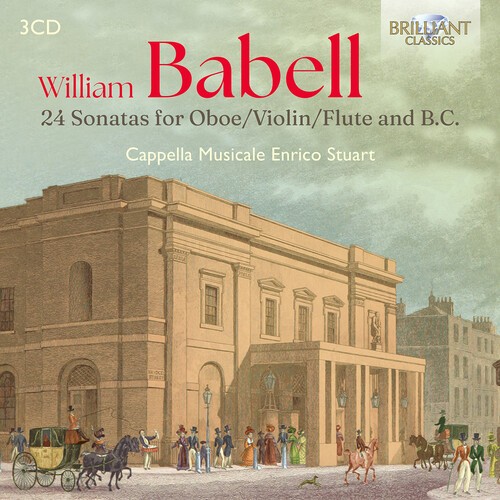 William Babell - 24 Sonatas For Oboe/Violin/Flute An in der Gruppe CD / Klassiskt bei Bengans Skivbutik AB (5659988)