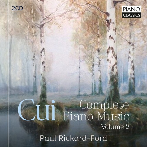 Cesar Cui - Complete Piano Music, Vol. 2 in der Gruppe CD / Klassiskt bei Bengans Skivbutik AB (5659990)