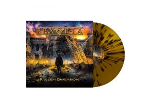 Rexoria - Fallen Dimension (Ltd Splatter Gold in der Gruppe VINYL / Kommande / Hårdrock bei Bengans Skivbutik AB (5660098)