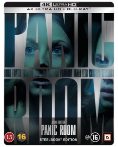 Movie - Panic Room Steelbook (Uhd) in der Gruppe FILM / Film UHD-4K / Thriller bei Bengans Skivbutik AB (5660178)