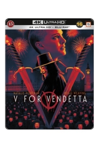 Movie - V For Vendetta Steelbook (4K+Bd) in der Gruppe Film / Film UHD-4K / Action bei Bengans Skivbutik AB (5660309)