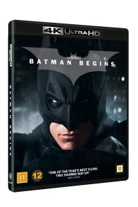 Movie - Batman Begins 2-Disc (4K+ Bd Bonus) in der Gruppe Film / Film UHD-4K / Action bei Bengans Skivbutik AB (5660343)