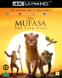 Movie - Mufasa: The Lion King (4K+Bd) in der Gruppe FILM / Film UHD-4K / Adventure bei Bengans Skivbutik AB (5660476)