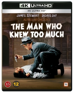 Movie - The Man Who Knew Too Much (4K) in der Gruppe Film / Film UHD-4K / Thriller bei Bengans Skivbutik AB (5660923)