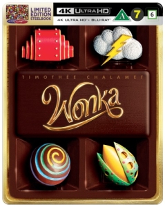 Movie - Wonka Steelbook (Uhd/Bd) in der Gruppe FILM / Film UHD-4K / Adventure bei Bengans Skivbutik AB (5660986)