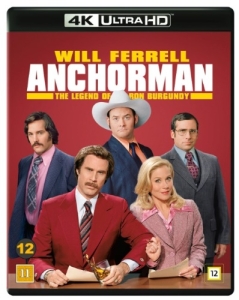Movie - Anchorman: The Legend Of Ron Burgundy (4 in der Gruppe Film / Film UHD-4K / Comedy bei Bengans Skivbutik AB (5661095)